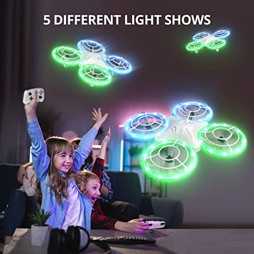 Tomzon Mini Drone with LED Lights for Kids