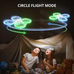 Tomzon Mini Drone with LED Lights for Kids