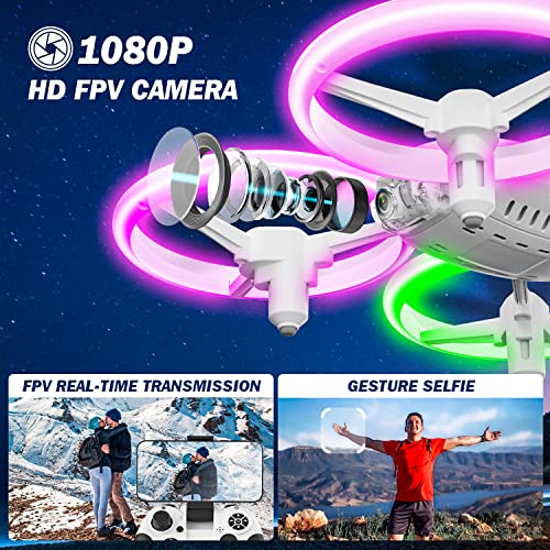 720P HD FPV Camera RC Drone for Kids & Adults