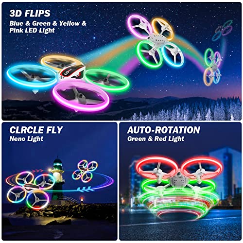 720P HD FPV Camera RC Drone for Kids & Adults