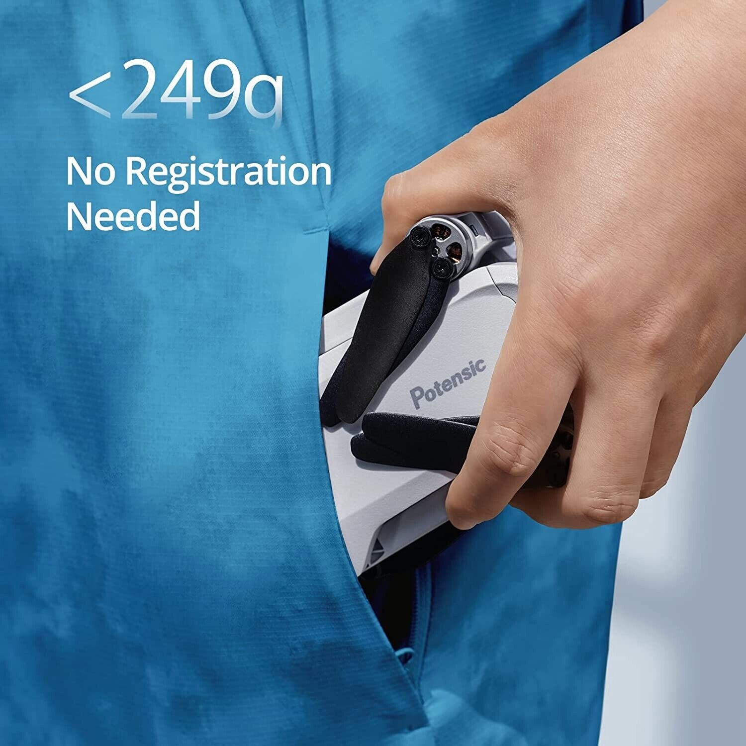 Potensic ATOM SE Foldable GPS Drone Combo