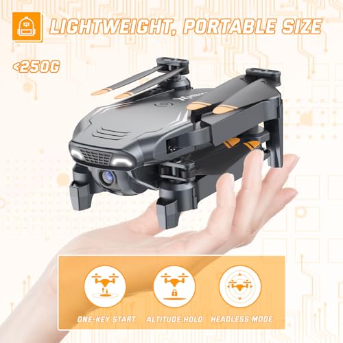 Heygelo S90 Mini Drone with 1080P Camera for Kids