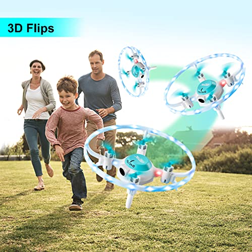 4DRC Mini Drone with LED Lights for Beginners