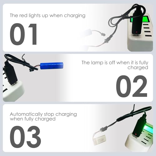 3-Pack Universal Drone USB Charger Cable