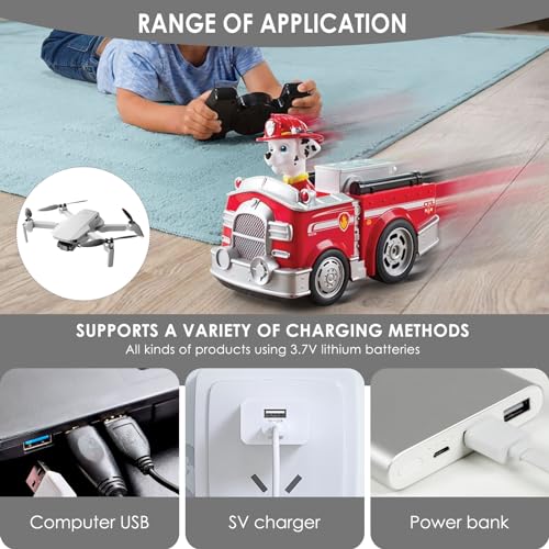 3-Pack Universal Drone USB Charger Cable