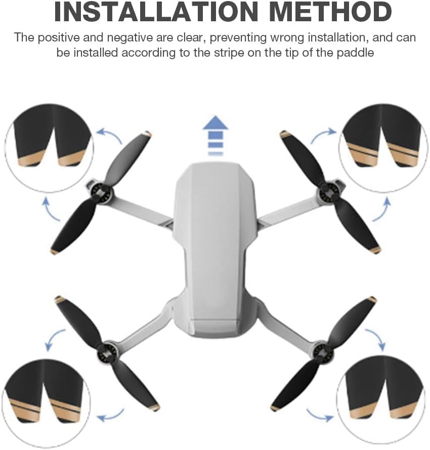 8-Pack Lightweight Propellers for Mavic Mini