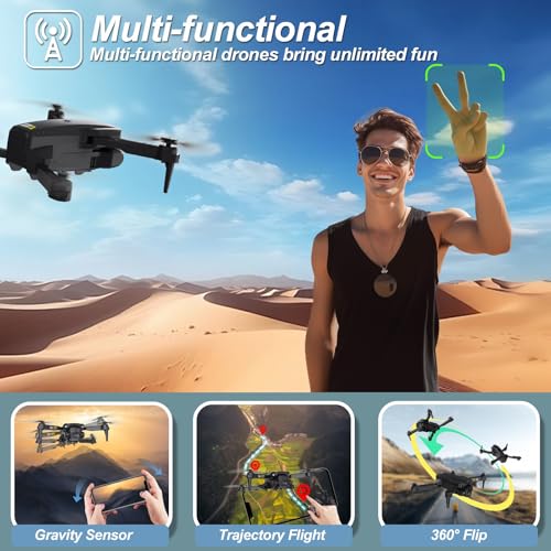 Toladrone TD12 Mini Foldable RC Drone with Camera