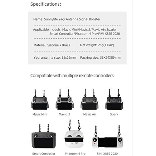JOYSOG DJI Drone Signal Booster Kit