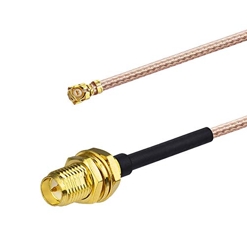 Bingfu 15cm RP-SMA to IPX Antenna Adapter Cable