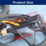 Agatige 5.8GHz Mini Directional Antenna for Drones