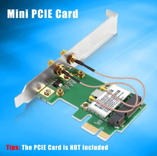 Bingfu 15cm RP-SMA to IPX Antenna Adapter Cable