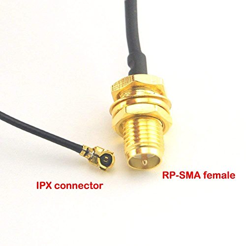 Dual 2.4GHz 6dBi Omni Antenna with Cables