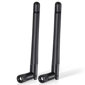 Bingfu RP-SMA WiFi Antenna 2-Pack MIMO 3dBi