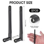 Dual Band WiFi Antenna SMA 2.4GHz 5GHz 5.8GHz