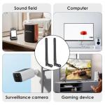 Dual Band WiFi Antenna SMA 2.4GHz 5GHz 5.8GHz