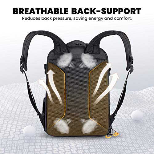 Waterproof Camera Backpack with Laptop Compartment