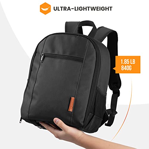TARION Waterproof Camera Backpack with Laptop Compartment