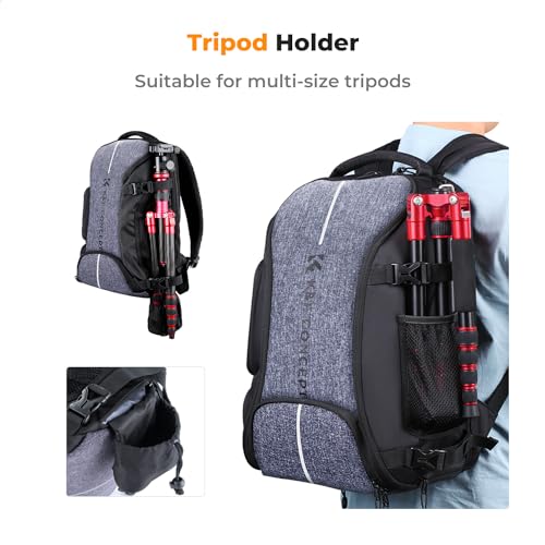 K&F Concept 24L Camera Backpack with Raincover
