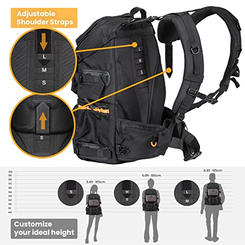 TARION Pro PB-01 Water-Resistant Camera Backpack
