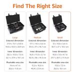 Customizable Hard Case for Drones and Accessories