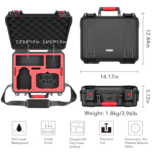 SYMIK Mini 4 Pro Waterproof Hard Case