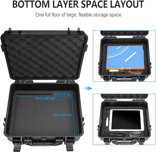 Waterproof Hard Case for DJI Mini 4/3 Drones