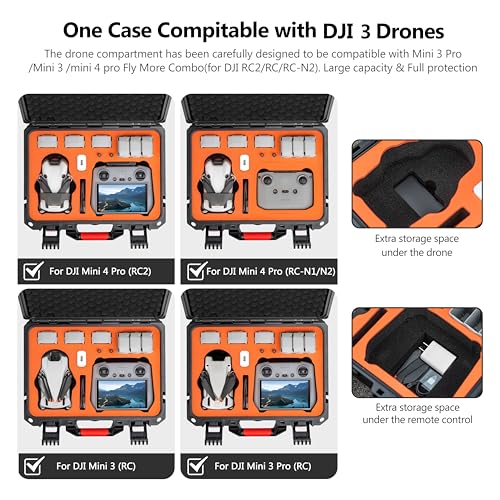 STARTRC Mini 4 Pro Waterproof Drone Hard Case