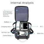 Hesupy Portable Storage Bag for DJI Mini 4 Pro