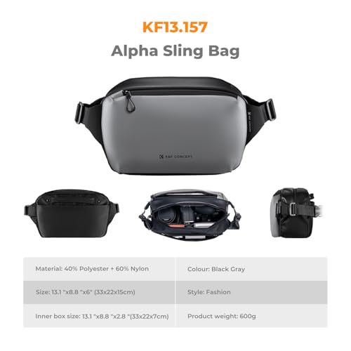 K&F Concept 10L Camera Sling Bag for Drones