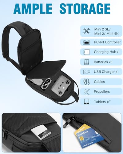 Waterproof Sling Bag for DJI Mini Drones
