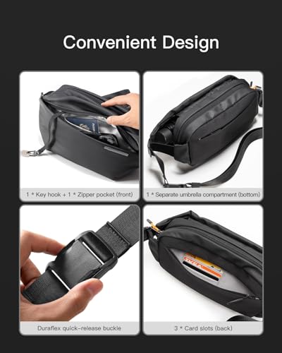 Inateck Sling Bag: Stylish, Splash-Resistant Crossbody Pack