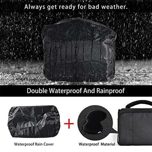 FOSOTO Waterproof Anti-Shock Camera Shoulder Bag