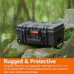 Large Waterproof Hard Case for Drones and Cameras