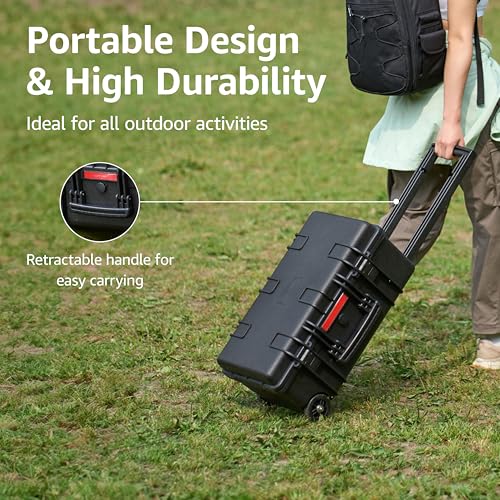 Large Waterproof Hard Case for Drones and Cameras