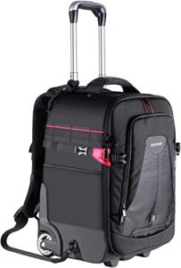 Neewer 2-in-1 Waterproof Camera Backpack Trolley