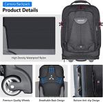 Neewer 2-in-1 Waterproof Camera Backpack Trolley