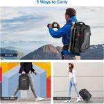 Neewer 2-in-1 Waterproof Camera Backpack Trolley