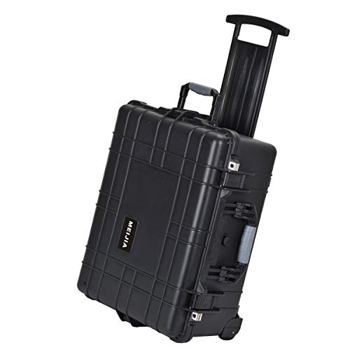 MEIJIA Waterproof Hard Camera Case with Wheels