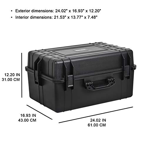 All-Weather Waterproof Hard Case for Drones & Equipment