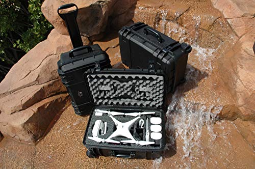 Waterproof Drone Case with Wheels for DJI Phantom 4