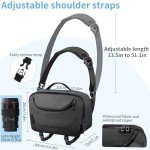 TAAOKA Waterproof Camera Sling Bag for Photographers