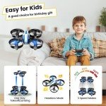 HS210 Mini Drone with Auto Hovering and 3 Batteries
