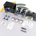 HS210 Mini Drone with Auto Hovering and 3 Batteries