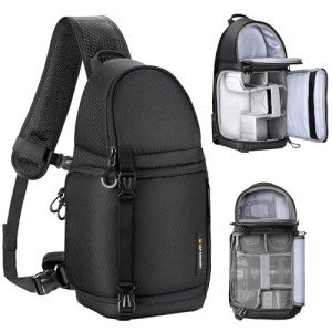 K&F Concept Waterproof Camera Sling Bag 12L