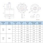 HAWK'S WORK A2212 Brushless Motor 920KV - DIY Drone