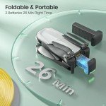 HS280 Foldable Drone with 1080P Camera and Cool Features