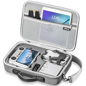 Portable DJI Mini 4 Pro Carrying Case - Gray