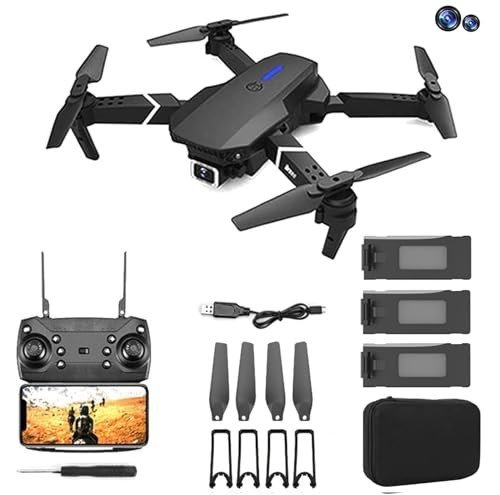 GOHAPHE GPS Drone E88 Pro with Dual Camera
