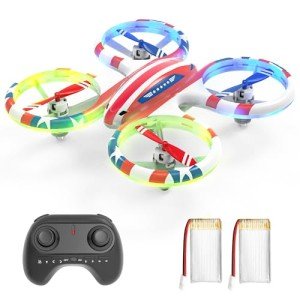 BEZGAR HQ051 Mini Drone with LED and Flips