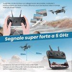 DEERC D10 Foldable Drone with 2K HD Camera